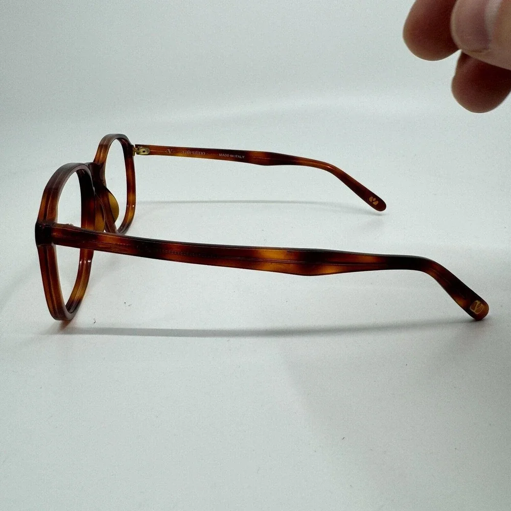 Valentino Eyeglasses Frames‎ VG2 93 Orange Tortoise Full Rim 54-21-130 H10217